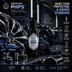 Revêtement céramique Obsidian PHPS pour jantes métalliques à haute température, protection contre la poussière des freins, résistant aux produits chimiques, revêtement automobile 36 mois - Product Image 5