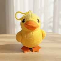 Collection de mini-figurines en peluche canard, porte-clés animaux mignons, pendentifs Kawaii, récompenses pour machines à griffes, prix de carnaval, articles promotionnels