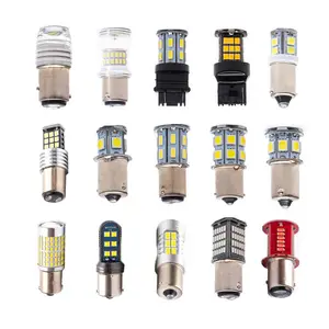 Super Hot Selling Car Halogen LED Miniature bulb 1156 1157 SJ T10 serious high quality low price factory direct sales