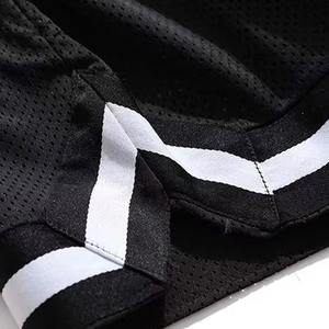 กางเกงขาสั้นผ้าฟลีซผ้าฝ้าย 100% สำหรับผู้ชายพร้อมเอวยางยืด - Product Image 6