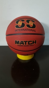 Balón de Baloncesto de Caucho Duradero de Alta Calidad para Todas las Temporadas, Tamaño Internacional S.S. 7, Agarre Fuerte Delhi para Profesionales - Product Image 4