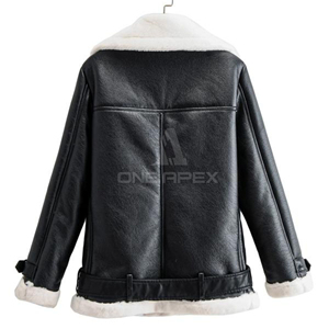 High Street Fashion <b>Leather</b> <b>Jacket</b> Winter Wear Custom Design Genuine <b>Leather</b> Plus Size <b>Men</b> Casual Wear Winter <b>Jacket</b> - Product Image 2