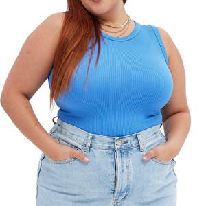 เสื้อครอปออกกำลังกายแบบสวมใส่สบาย ไร้รอยต่อ ไซส์ใหญ่ ผ้าถักยืดหยุ่น นุ่มบางเบา รับสกรีนโลโก้ เสื้อยิม - Product Image 6