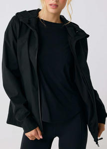 Trending Versatile <b>Women</b> <b>Windbreaker</b> <b>Jacket</b> Wholesale Quick Dry Breathable Travel & Outerwear Zipper <b>Jacket</b> With Customize Logo - Product Image 5