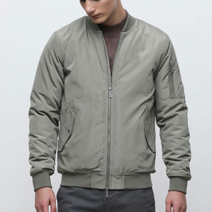 Giacche Bomber da <span class=keywords><strong>Uomo</strong></span> Cucite a Macchina, Abbigliamento Invernale MA1, Giacche Bomber alla Moda con Logo Personalizzato - Product Image 5