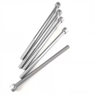 Tornillo de máquina de acero inoxidable 304 con cabeza cilíndrica hexagonal, perno extendido hexagonal M5 M6 M8 M10 M12 M16 - Product Image 1