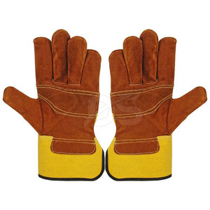 Guantes de Trabajo de Protección de la Mejor Calidad DEEN & SONS, Resistentes al Calor, Antideslizantes, de Cuero, Ligeros y Personalizables para Mayor Seguridad - Product Image 3