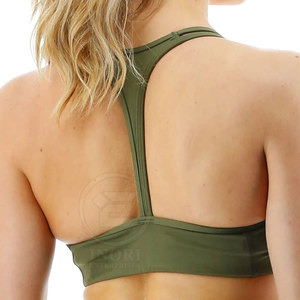 Sujetador Deportivo para Mujer, de Alta Sujeción, Transpirable, Ecológico, con Logotipo Frontal, Nuevo Diseño para Entrenamiento Físico - Product Image 2
