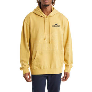 Concevez votre propre logo Sweats à capuche surdimensionnés légers Meilleure qualité Nouveau design Sweats à capuche surdimensionnés - Product Image 2