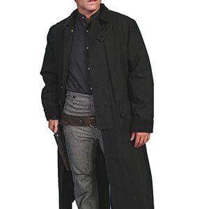 Manteau long en laine et coton de haute qualité pour homme, style trench-coat, décontracté, streetwear, vêtement d'extérieur chaud pour l'hiver, à revers, simple boutonnage - Product Image 1