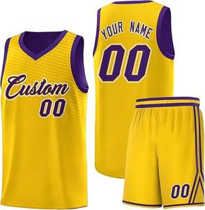 Meilleur vendeur uniforme de basket-ball 2025 personnalisé OEM sublimation équipe maillot Shorts vêtements de sport de qualité supérieure en vrac fournisseur en gros - Product Image 5