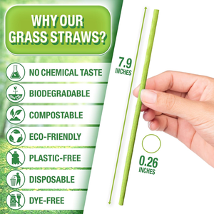 Wholesale 100% Organic No Plastic Grass <b>Straws</b> Drinking Vietnam <b>Disposable</b> With High Quality for Your Healthy Made in Vietnam - Product Image 3