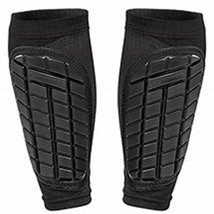 Espinilleras tácticas de alta calidad con logotipo personalizado de PU y espinilleras de plástico para protección durante la venta de actividades deportivas - Product Image 1