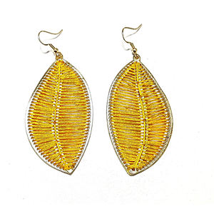 Indian Supplier of Fashionable New Fashion Women's Jewelry Beads and <b>Raffia</b> Earrings at Wholesale Prices - Product Image 4