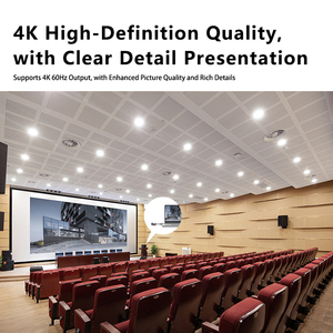 Byom không dây hệ thống trình bày cho hội nghị & Doanh Nghiệp phòng 4K 60Hz một cú nhấp chuột đa thiết bị phản ánh, Plug & Play - Product Image 4