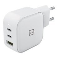 CHARGEUR GAN 65W Blanc Multifonction USB Type-A & Type-C Caricabatterie avec Power Delivery MA GAN65P EU W - Product Image 1