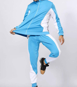 Conjunto Deportivo para Hombre, Diseño Casual con Estampado, Sudadera con Capucha y Cremallera Completa, Pantalones Deportivos, Poliéster/Algodón - Product Image 3