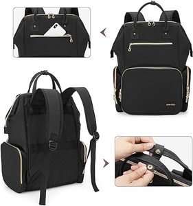 Tas Ransel Organizer Perlengkapan <span class=keywords><strong>Nail</strong></span> Tech Ukuran Besar 56 Botol, Kantong Kosmetik Lepas Pasang, Tempat Penyimpanan Alat Kecantikan, Tas Cat Kuku - Product Image 4