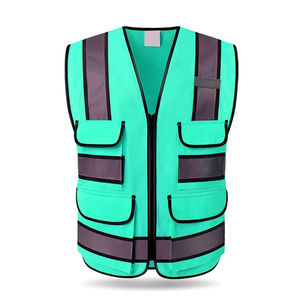 Chaleco reflectante Hi Vis para hombre, ropa de trabajo de seguridad de construcción de talla grande, chaleco Formal para exteriores con mejor visibilidad - Product Image 1