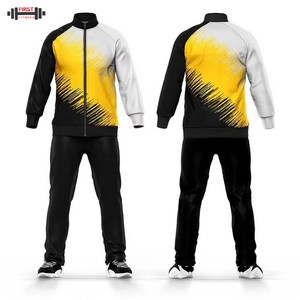 High Quality Winter Sports <b>Tracksuits</b> for Men Jogging Sportswear 100% Cotton Fleece with Custom Logo Wholesale - Product Image 1