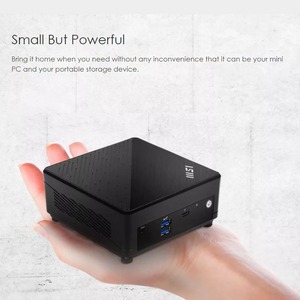 คอมพิวเตอร์ออลอินวัน MS I Cubi 5 B0A8 มินิเดสก์ท็อป, ซีพียู Core i5-1235U, แรม 8GB DDR4, ฮาร์ดดิสก์ 512GB PCIe SSD, กราฟิกการ์ด Iris Xe M S I, ระบบปฏิบัติการ Windows11 Pro - Product Image 2