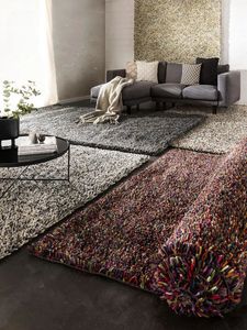 Alfombra de lana de calidad inigualable Edsor Multicolor 140x200 cm Patrón abstracto moderno Pila alta-¡Gran DESCUENTO! - Product Image 3
