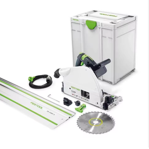 Scie circulaire plongeante FestoolS TS 75 EBQ-Plus FS (576115) 1600W 210mm (8-14) dans un Systainer avec rail de 1400mm - Product Image 3