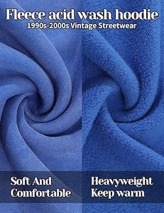 Sudaderas con capucha informales de invierno para hombre, ropa de moda de Color sólido, ajuste Regular, forro polar de algodón 100%, transpirable, ecológico - Product Image 6