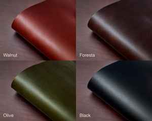 Porte-clés vintage en cuir véritable italien fait à la main, initiales gravées, couleur personnalisée, monogramme personnalisé, porte-clés de luxe pour tous les jours - Product Image 6