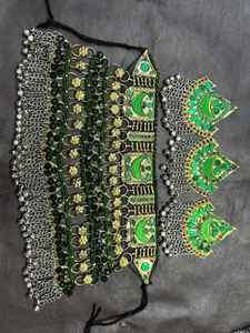 Ensembles de colliers de bijoux afghans très résistants pour femmes Ensembles de colliers et de colliers de bijoux afghans OEM personnalisés Vente en gros - Product Image 2