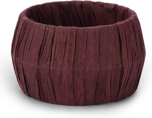 ห่วงรัดผ้าเช็ดปากหวายทำมือสำหรับตกแต่งโต๊ะรับประทานอาหารสำหรับงานเลี้ยงสังสรรค์ในชีวิตประจำวันของตกแต่งโต๊ะ - Product Image 1