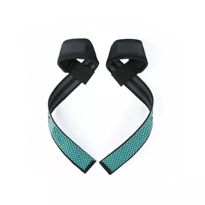 Alta calidad personalizado Fitness impreso transpirable entrenamiento accesorio antideslizante levantamiento de pesas muñequeras gran oferta - Product Image 6