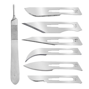 Nuevo Diseño 2026, Mango de Bisturí Quirúrgico Manual de Acero Inoxidable de Corte Élite con Hojas Reutilizables, Exportación de Alta Calidad - Product Image 2