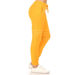 Premium Quality Contrast Color Fleece Lightweight Quick Dry Spandex/<b>Nylon</b> Drawstring Closure Women <b>Joggers</b> Comfortable Active - Product Image 2