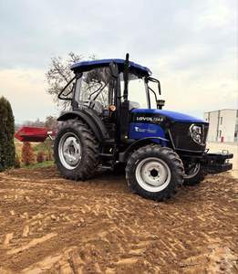 Tracteur agricole 4x4 de 75 CV fabriqué en Chine, best-seller, avec moteur, boîte de vitesses et longue durée de vie - Product Image 5