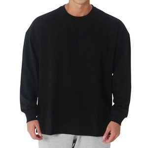 Camiseta informal holgada para hombre, camiseta de manga larga para gimnasio, Otoño, Fitness, camisetas deportivas para correr para hombre, ropa de calle de moda, sudadera - Product Image 3