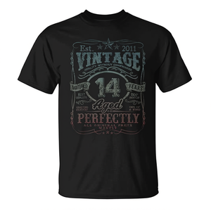<b>Vintage</b> 2011 Limited Edition 14-Year-<b>Old</b> 14th Birthday Promotional T-Shirt - Product Image 2