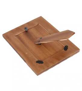 Marco de madera con diseño de incrustaciones de hueso antiguo, Marco azul cielo moderno hecho a mano para sala de estar, propósito decorativo por HF CRAFTS - Product Image 5