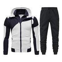Chándal informal de lana de algodón para hombre, gran oferta OEM 2019, traje deportivo de talla grande estampado personalizado, respetuoso con el medio ambiente para el invierno