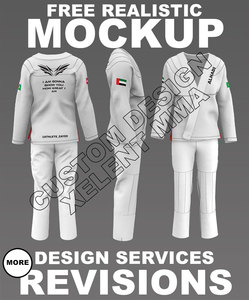 Kimono BJJ personalizado de la más alta calidad verificada de Pakistán Jiu Jitsu Brazilian Gi con función de estiramiento Premium BJJ Gi - Product Image 5