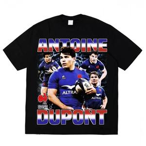 T-shirt en coton surdimensionné pour l'été 2024, qualité supérieure, impression sérigraphique, logo personnalisé, manches courtes, col rond, motif uni, pour homme - Product Image 3