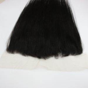 13 Por 4 extensiones de cabello frontal de encaje suizo transparente parte libre cabello virgen para mujeres de lujo - Product Image 4