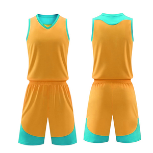 Conjunto de uniforme de baloncesto de verano para hombre personalizado pantalones cortos impresos BSCI de buena calidad con su propio diseño de logotipo - Product Image 3