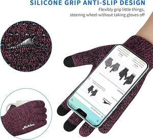 Gants de travail en latex rouge pas chers, revêtement en latex sur la paume, gants de sécurité en coton tricoté pour la construction - Product Image 3