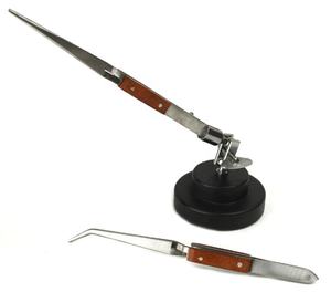 PINZAS DE SOLDADURA DE TERCERA MANO CON BLOQUEO CRUZADO HERRAMIENTA DE BANCO DE JOYERÍA. Hecho por Zarnab Surgical - Product Image 1