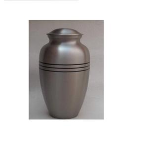 Urne en métal en aluminium faite à la main pour cendres commémoratives adultes Urne de crémation multicolore pour restes humains fabriquée en Inde - Product Image 5