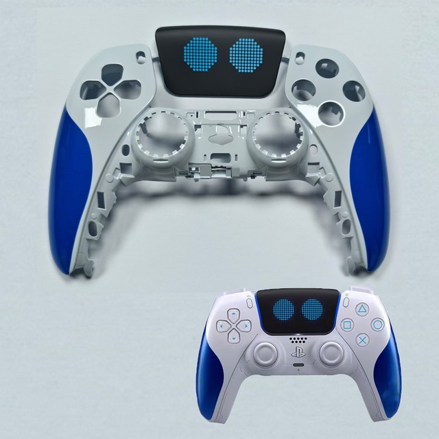 Custom Game Accessories Replacement Front Shell Case for 5 Controller with ABS Material and Custom Mold