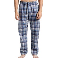 Shorts de pyjama décontractés en flanelle respirante pour hommes, 100 % coton, couleur unie, confortables, avec taille élastique – Nouvelle Arrivée