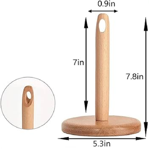 ที่ใส่ของตกแต่งทำจากไม้เส้นใหญ่สำหรับถักไหมพรม - Product Image 3