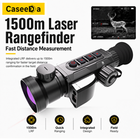 Lunette thermique Caseeda FOCUS Series 640x512 pour la chasse avec télémètre laser, calculateur balistique, enregistrement vidéo WiFi